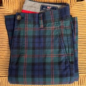 Vineyard Vines Plaid Dress Pants
